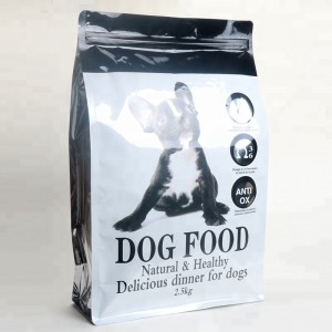 1kg 2kg 5kg 2.5kg 10kg τσάντα τροφίμων σκυλιών με Flat Bottom χονδρικής