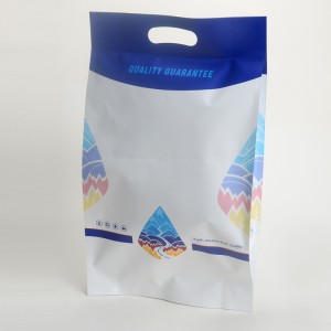 τσάντα για τα κατοικίδια ζώα τσάντα αλουμινίου πλαστικές πλαστικές σακούλες πυθμένα με κούρεμα λαβή κοπής οπών
